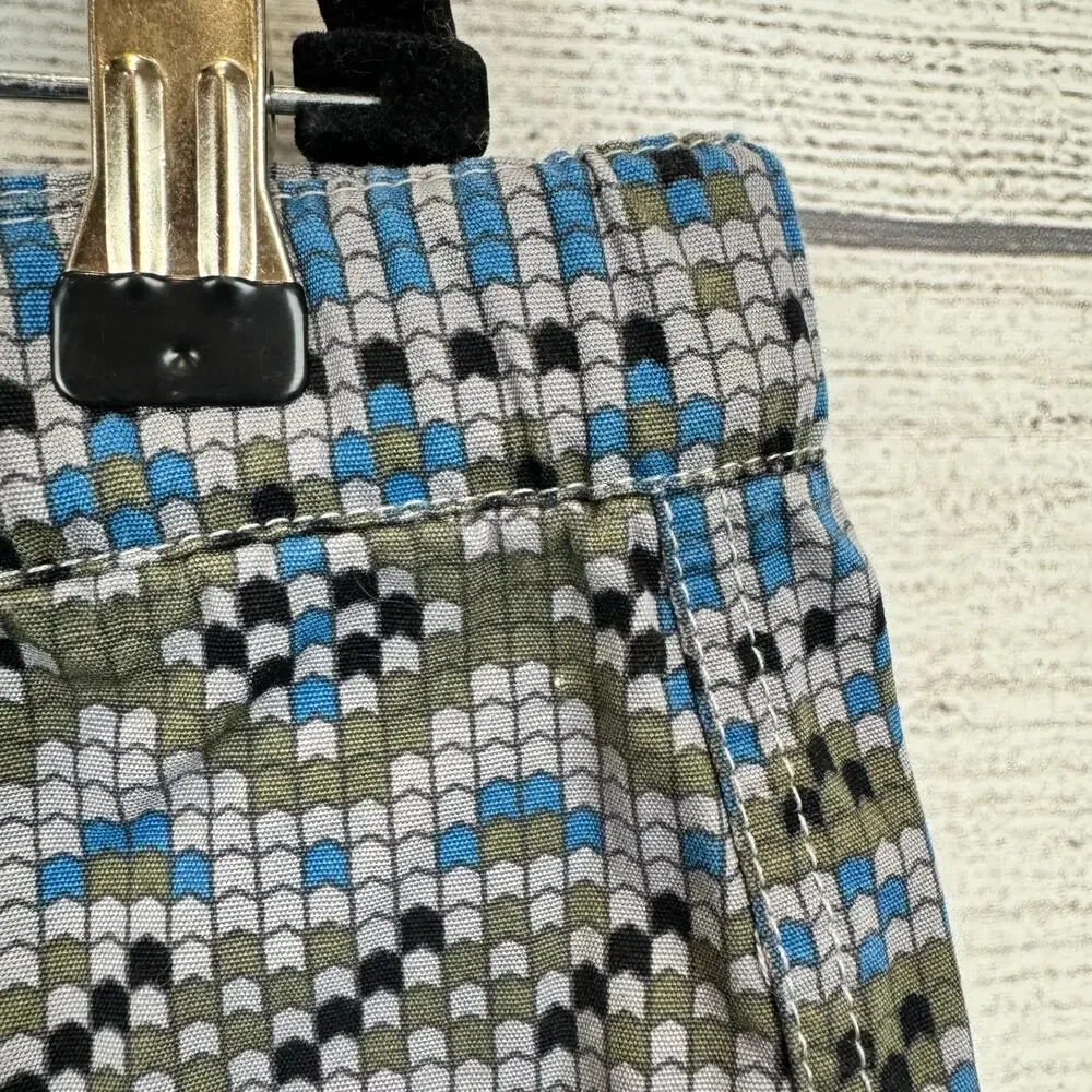 Kavu Men's Gray Belted Geometric Outdoor Hiking Chilli Shorts Size XXL